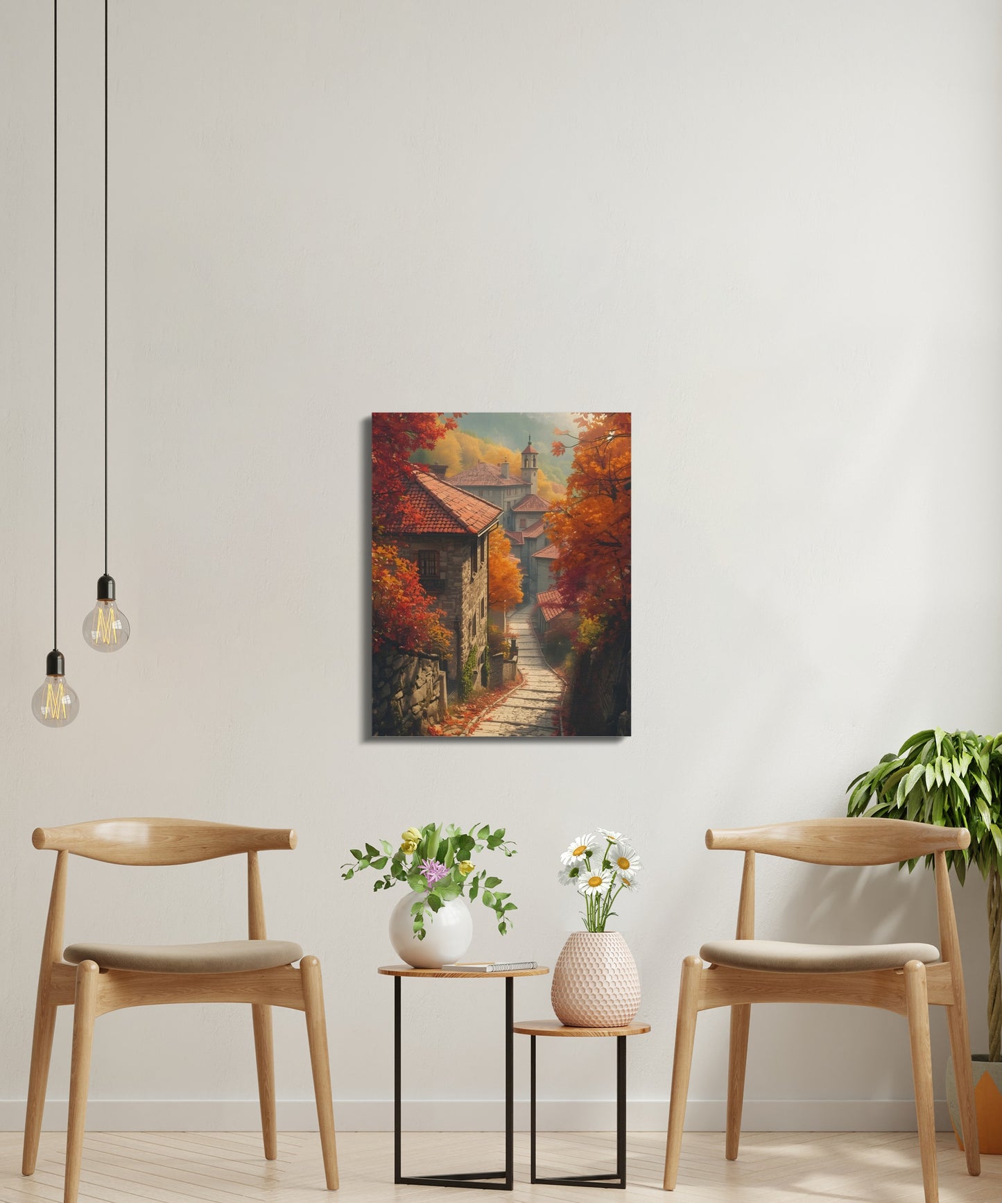 Autumn Scenic Pathway Wall Art product type