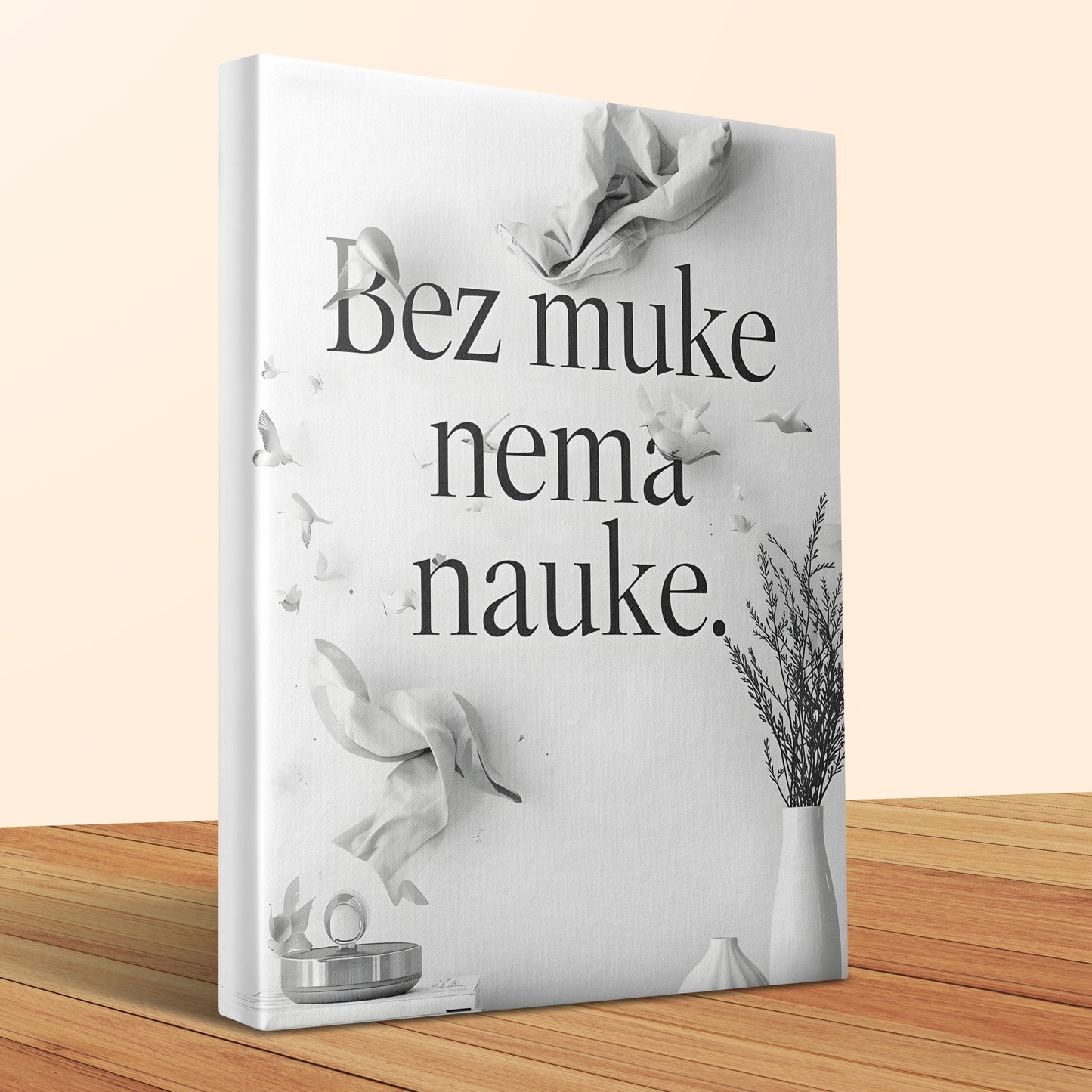 Inspirational Quote Canvas Wall Art product