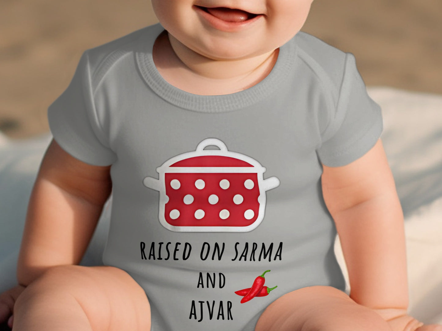 Raised on Sarma and Ajvar Baby Clothing product type