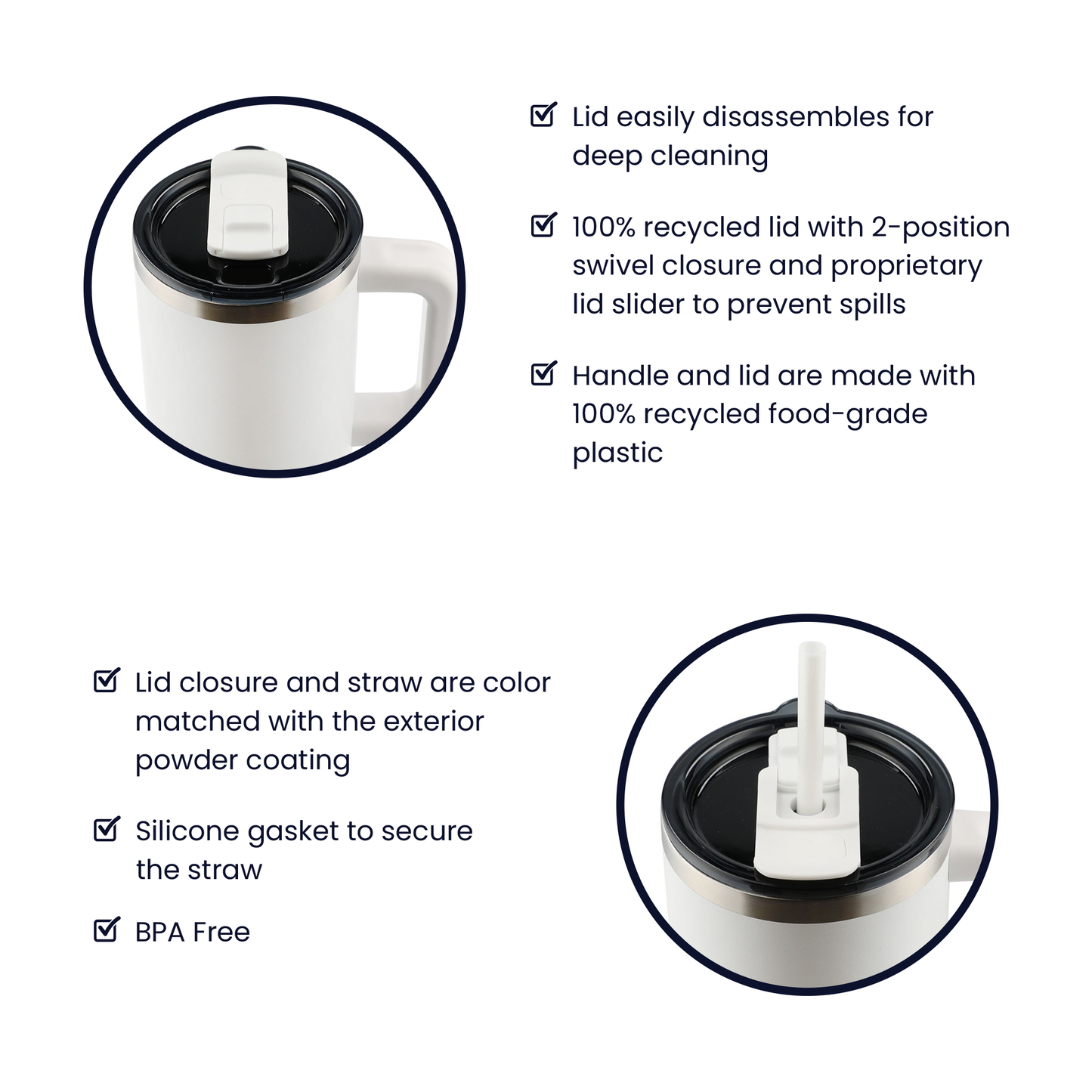 Power by KAFA, Driven by DRAMA 40oz Tumbler