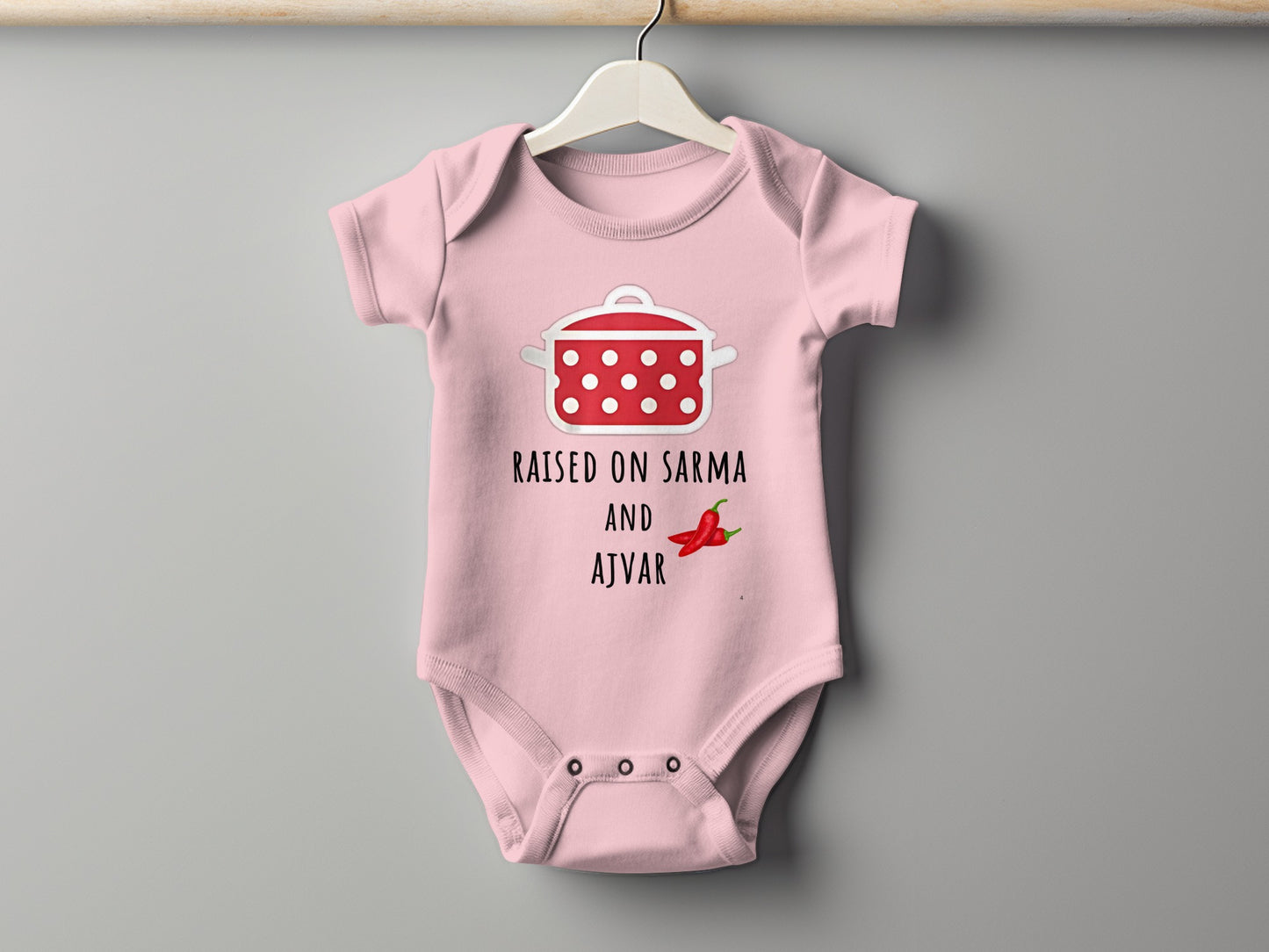 Raised On Sarma And Ajvar Graphic Bodysuit product