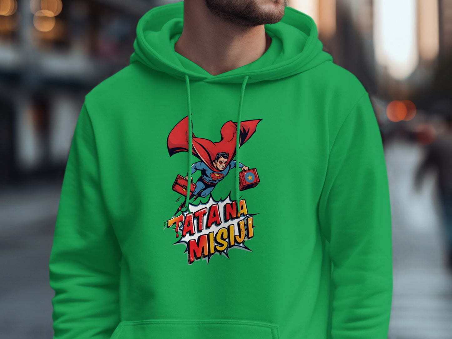 Tatana Misiji Flying Hero Themed Hoodie Product