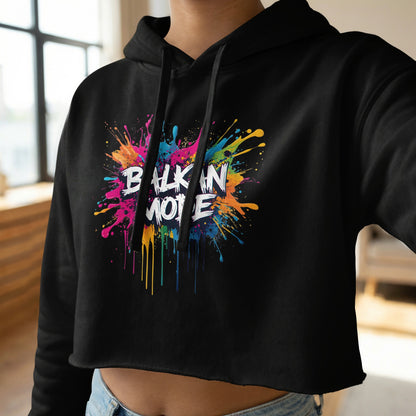 Balkan Mode Colorful Splatter Design Hoodie product type