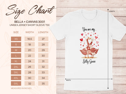 You Are My Silly Goose Unisex Jersey Short Sleeve Tee