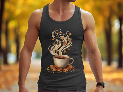 Autumn Leaves Coffee Mug Graphic Tank Top product