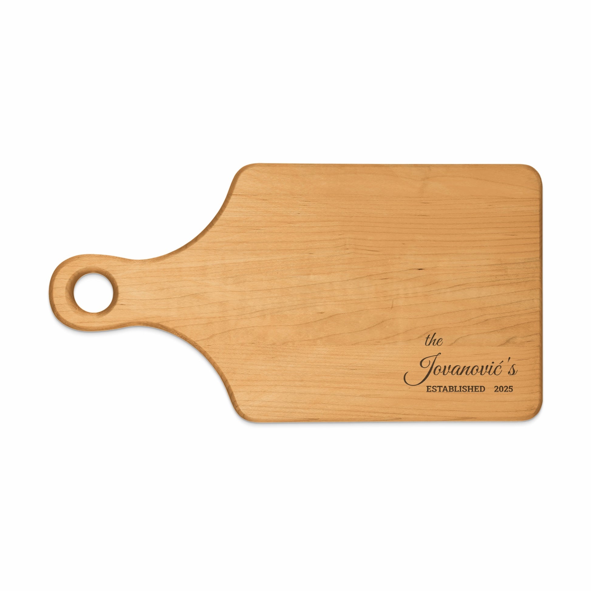 Personalized Cutting Board with Custom Engraving