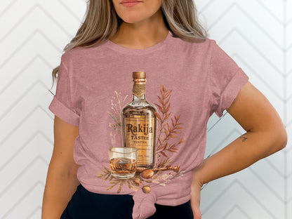 Rakija Taster Tester Graphic Tee Shirt product type