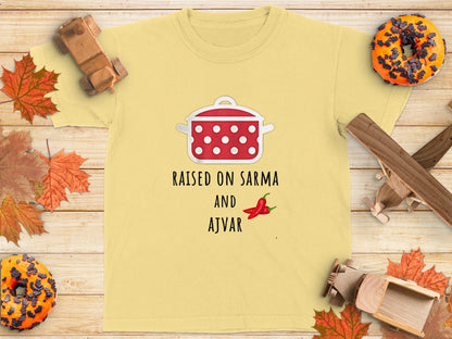 Raised On Sarma and Ajvar Cute Graphic Tee product type