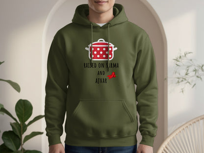 Raised on Sirma and Ajvar Graphic Hoodie product