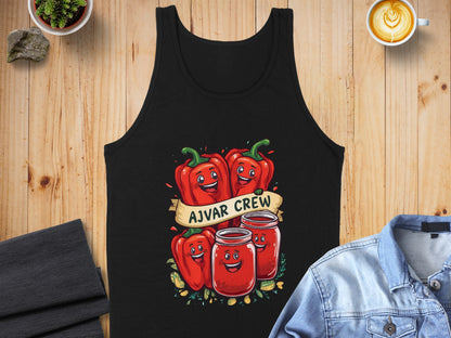 Ajvar Crew Funny Cartoon Bell Peppers Tanks product