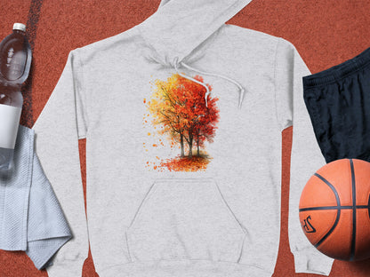 Autumn Tree Artistic Design Hoodie product type