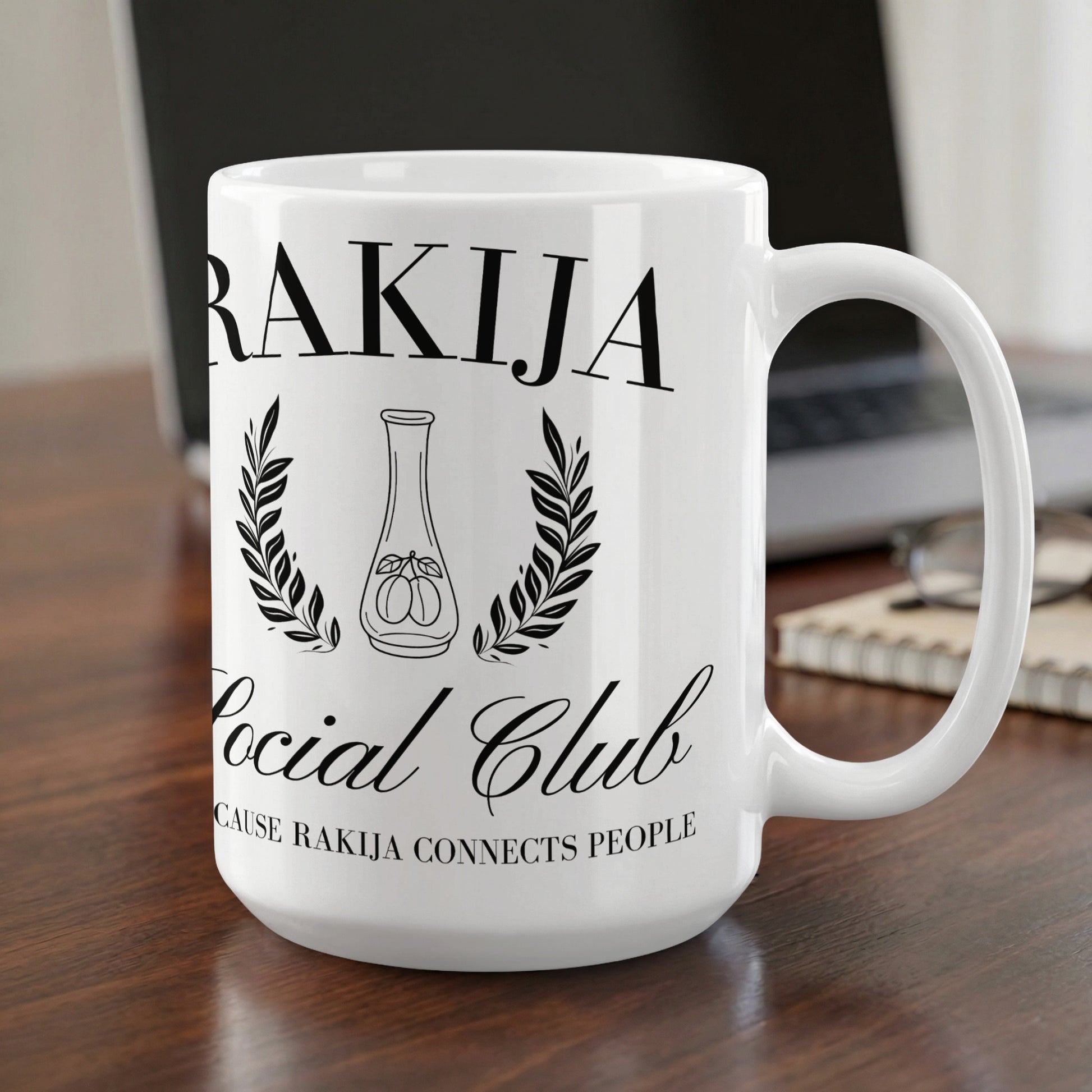Rakija Social Club Cause Rakija Connects People Mug