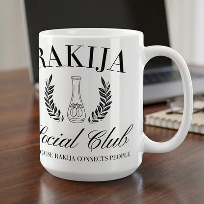 Rakija Social Club Cause Rakija Connects People Mug