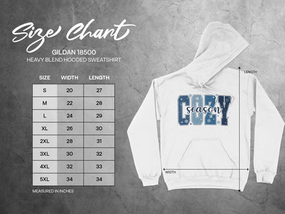 Cozy Season Heavy Blend Hooded Sweatshirt