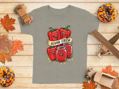 Ajvar Crew Funny Cartoon Characters T-Shirt product type