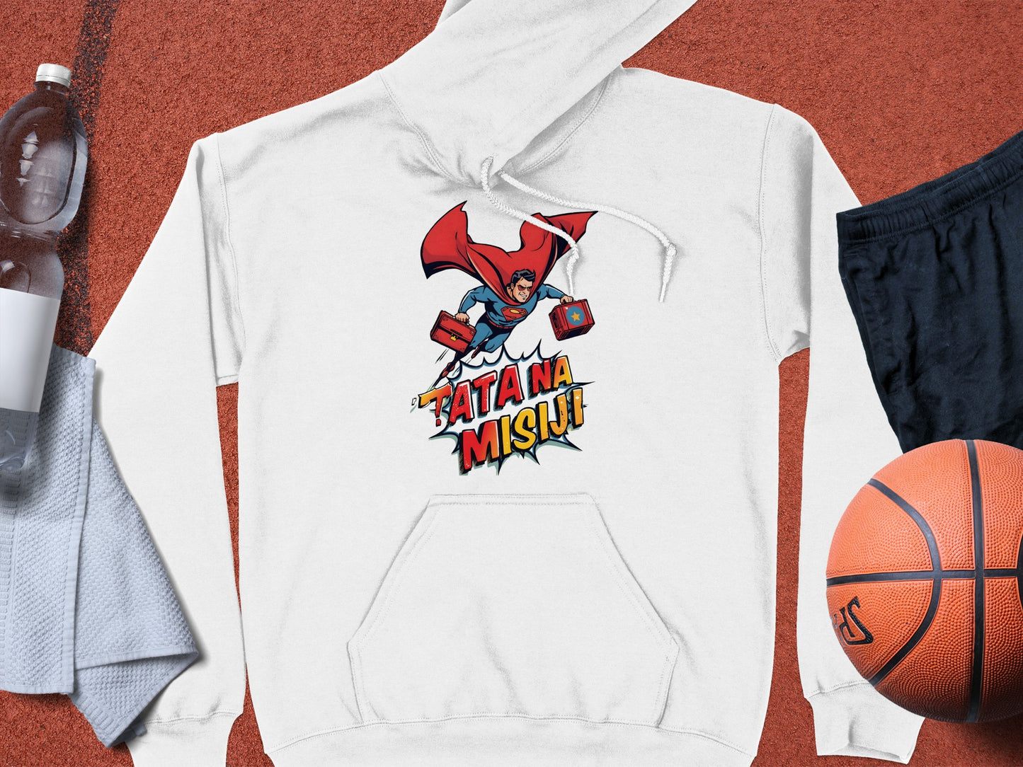 Superhero Dad Graphic Hoodie Uniquely Designed