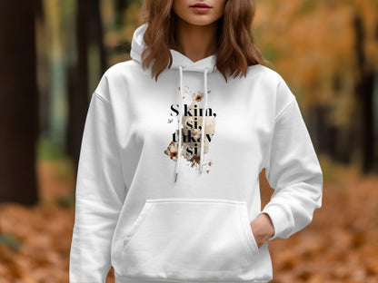 Autumn-Inspired Graphic Print Hoodie product
