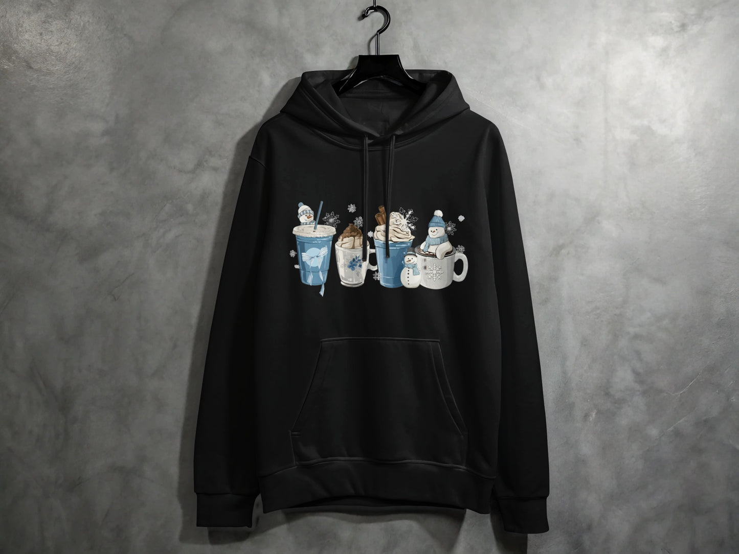 Cozy Winter Hot Cocoa Graphic Hoodie product