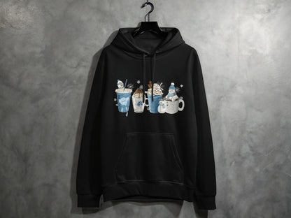 Cozy Winter Hot Cocoa Graphic Hoodie product