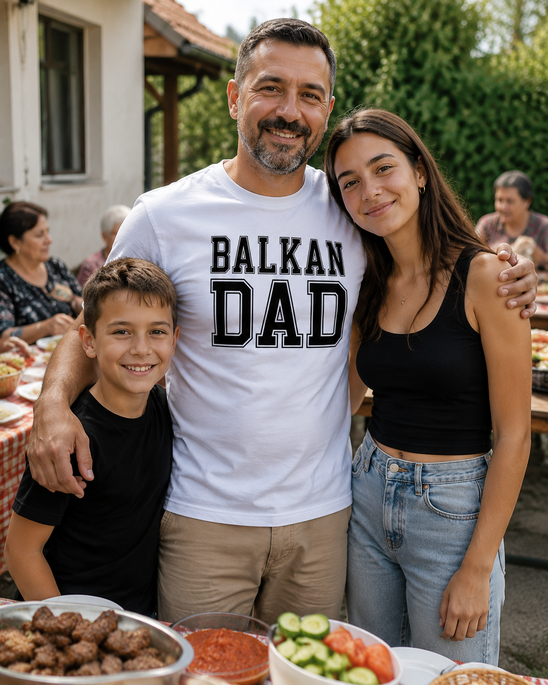 Balkan Dad Heritage T-Shirt