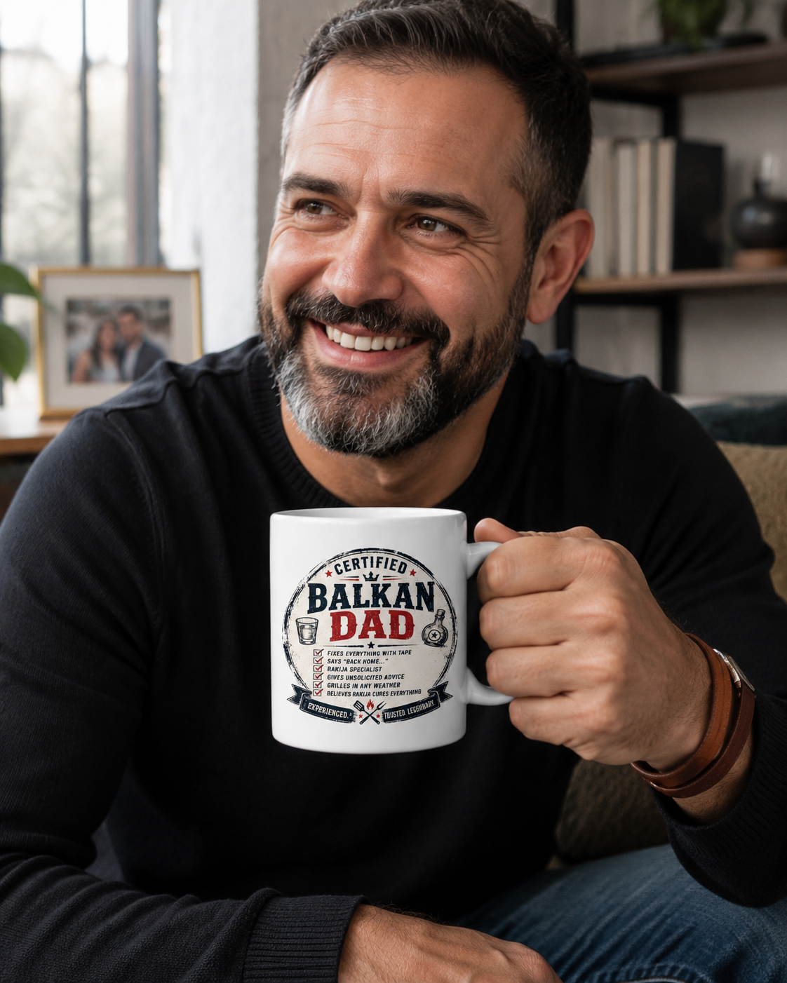 Certified Balkan Dad Legacy Mugs