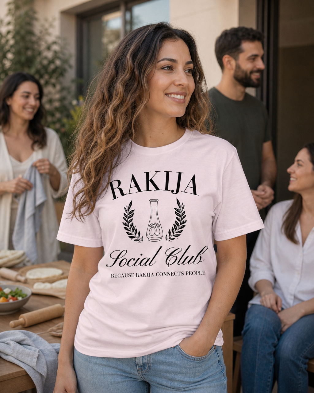 Rakija Social Club T-Shirts - Light colors