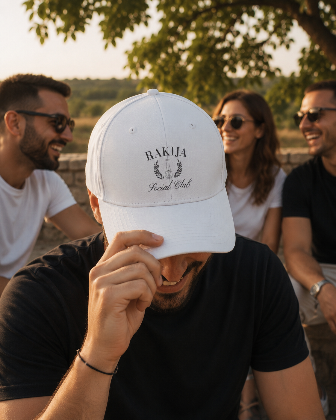 Rakija Social Club classic dad cap - Balkan gift