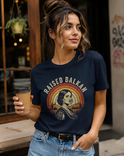 Raised Balkan Heritage Women's T-Shirt