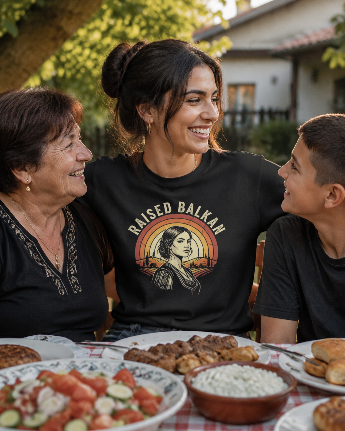 Raised Balkan Heritage Women's T-Shirt
