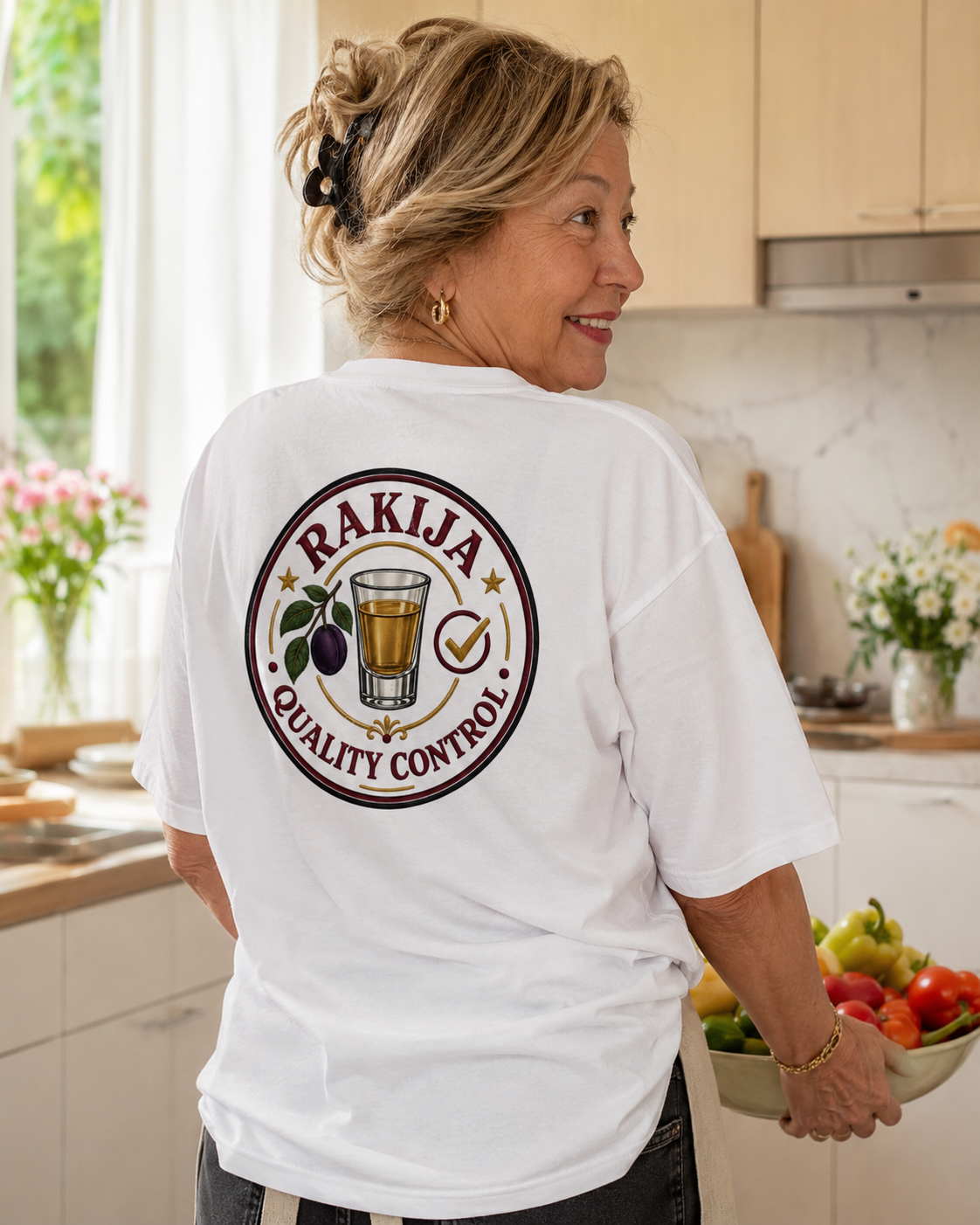 Rakija Quality Control Vintage Tee