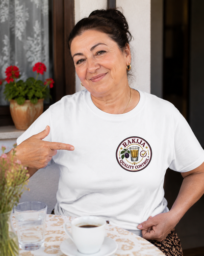 Rakija Quality Control Vintage Tee