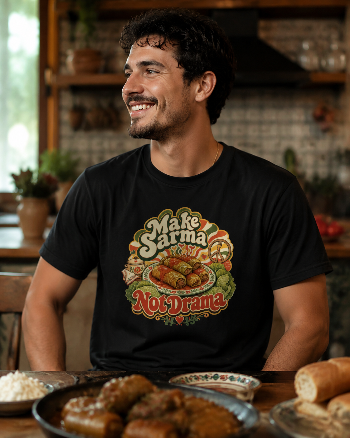 Make Sarma Not Drama Retro T-Shirt