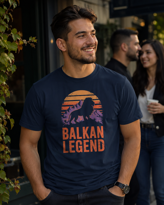Balkan Legend Lion Crest T-Shirt