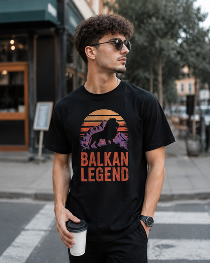 Balkan Legend Lion Crest T-Shirt