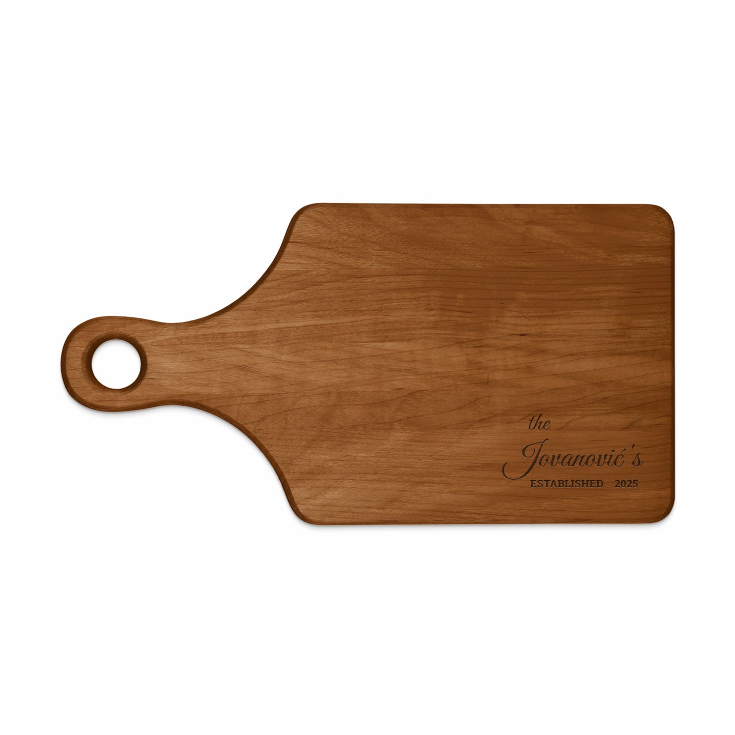Personalized Custom Family Name Cutting Board Gift