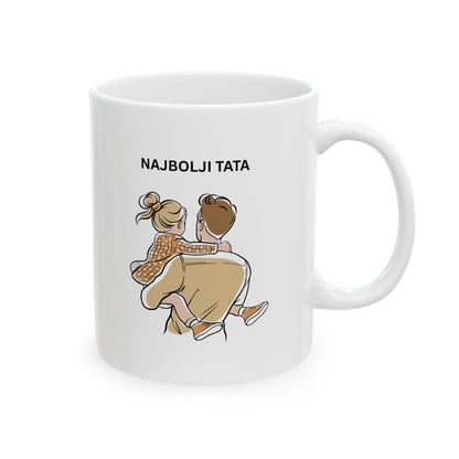 Moj Tata Je Heroj-Od Cerke | My Dad Is A Hero-From Daughter Mug
