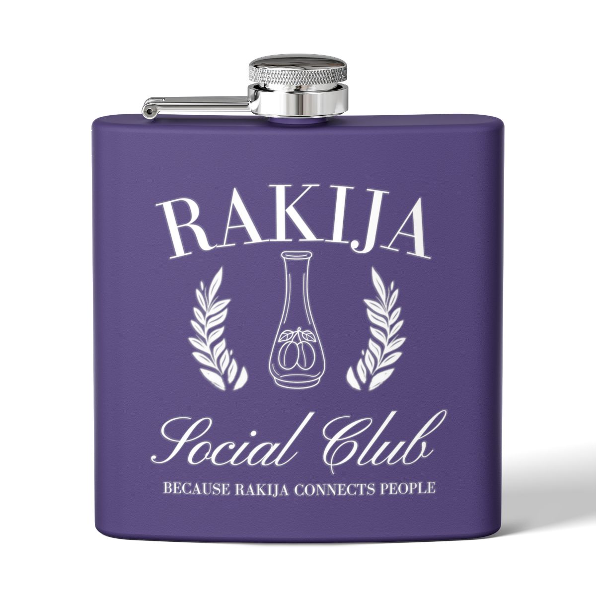Rakija Social Club Flask for Ultimate Social Experience