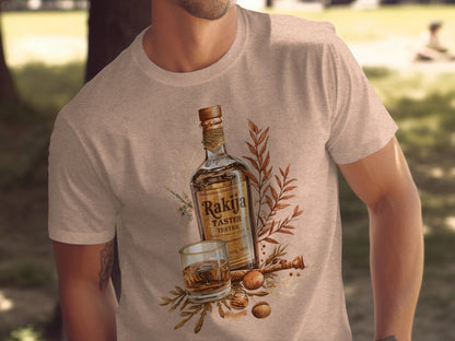 Rakija Taster Graphic Tee Unique Gift Product