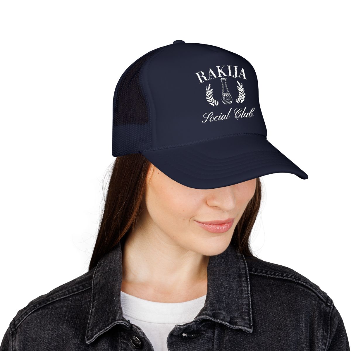 Rakija Social Club Trucker Cap Stylish Hat Accessory
