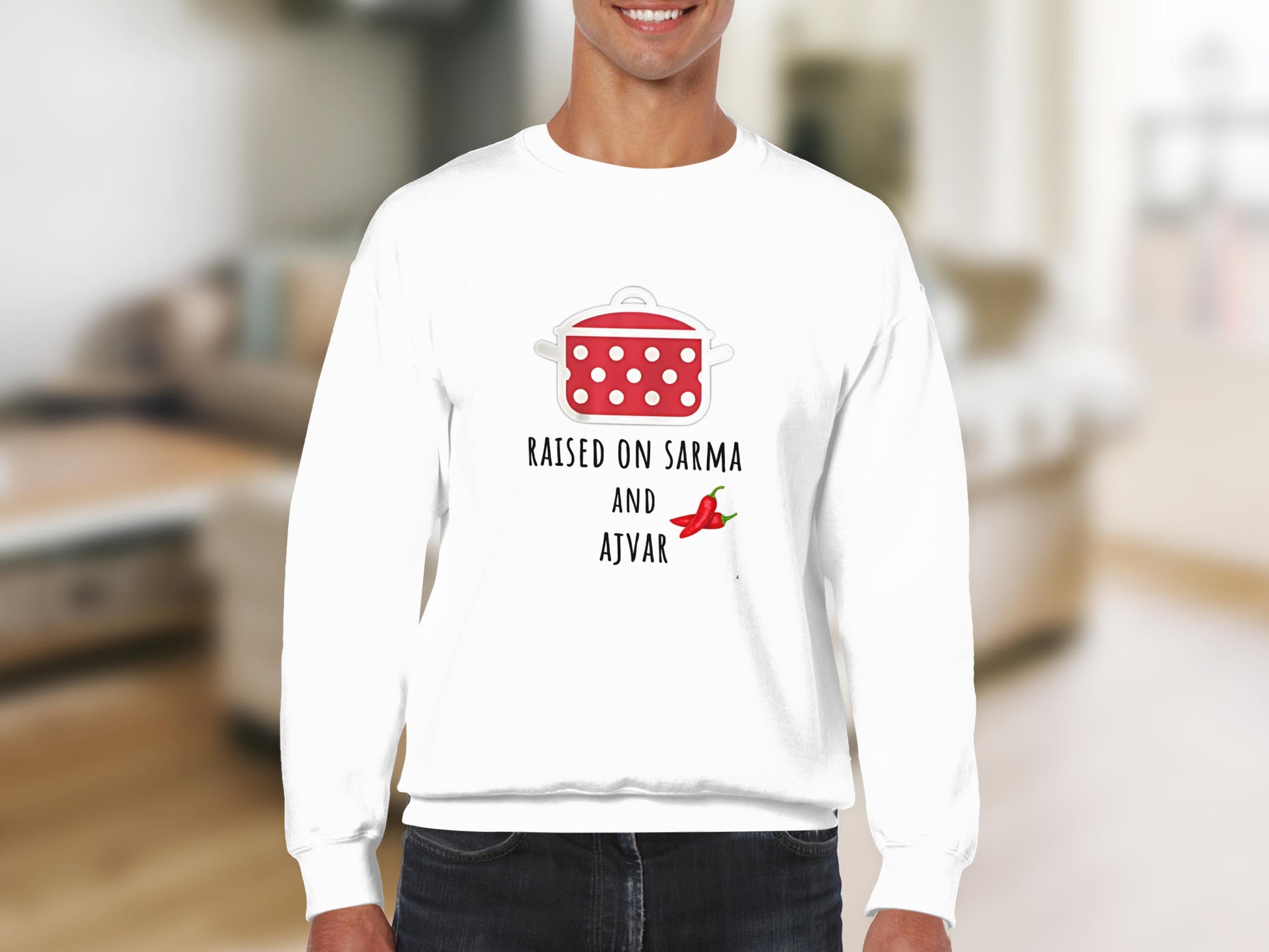 Raised On Sarma And Ajvar Sweatshirt product