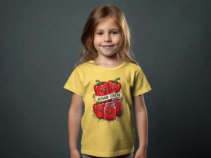 Ajvar Crew Yellow Graphic T-Shirt product