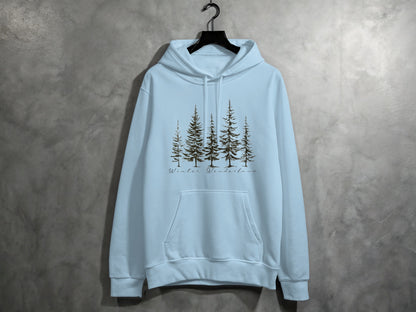 Winter Wonderland Tree Scene Hoodie product