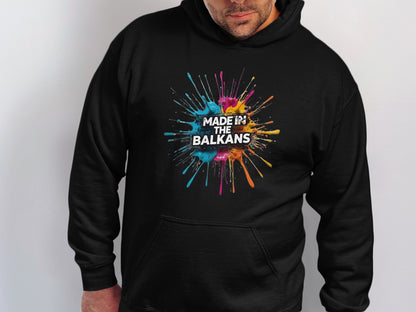 Colorful paint splash Made In The Balkans design product type