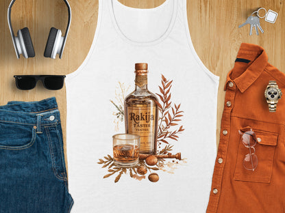 Rakija Taster Tester Bottle Graphic Tank Top product