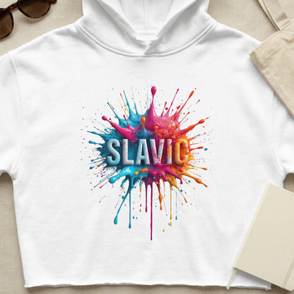 SLAVIC Vibrant Paint Splatter Design product type