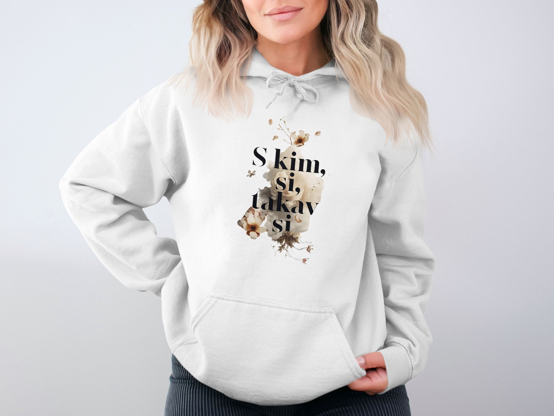Inspirational Quote Hoodie Fashionable Apparel product type