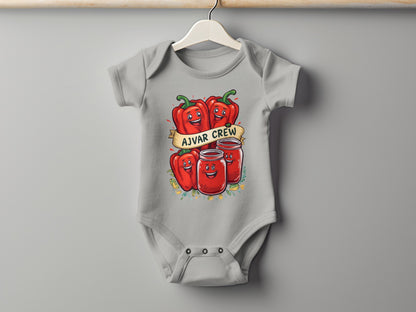 Auvar Crew Baby Onesie Artistic kids and babies product