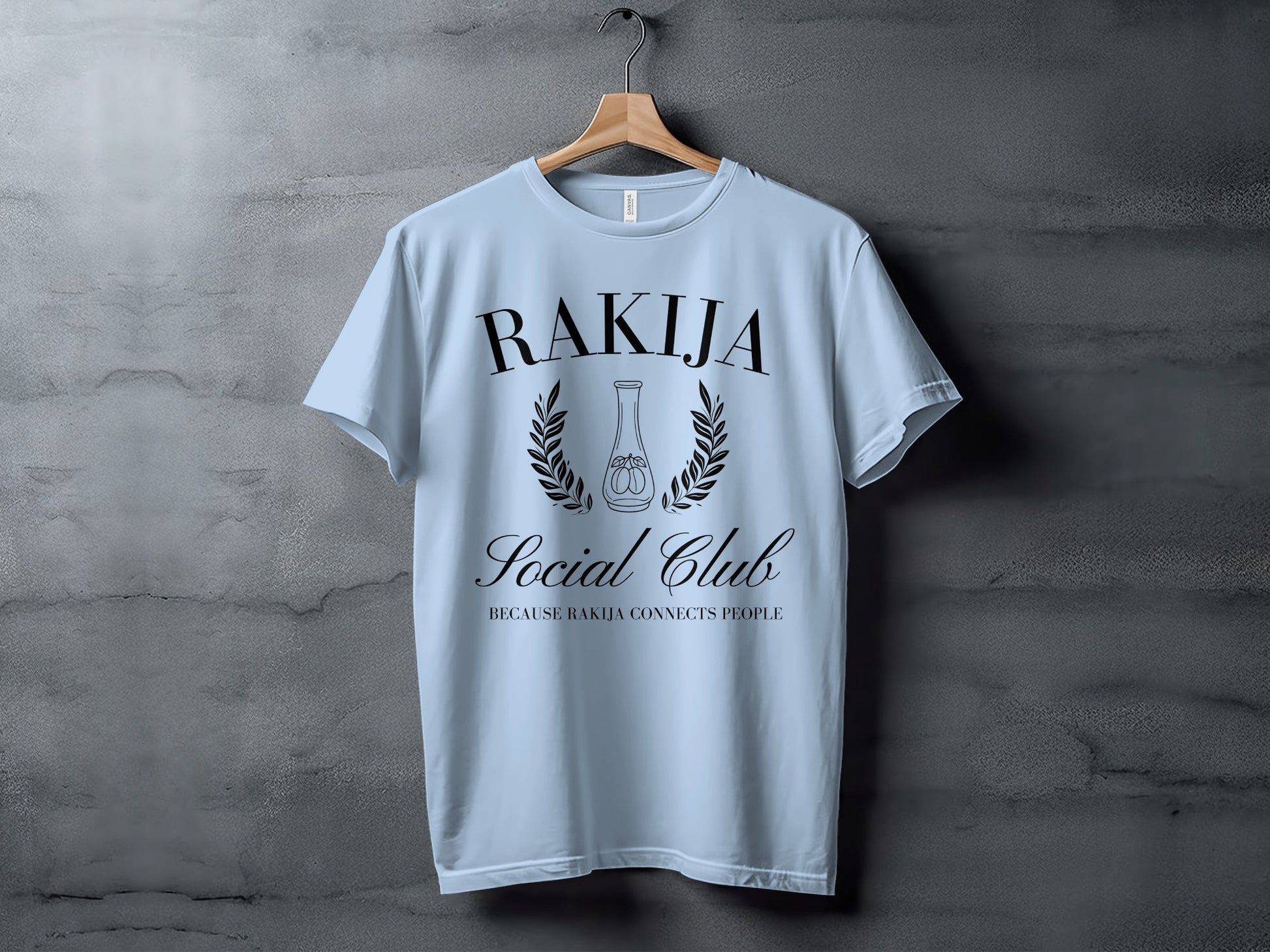 Rakija Social Club Because Rakija Connects People Shirt