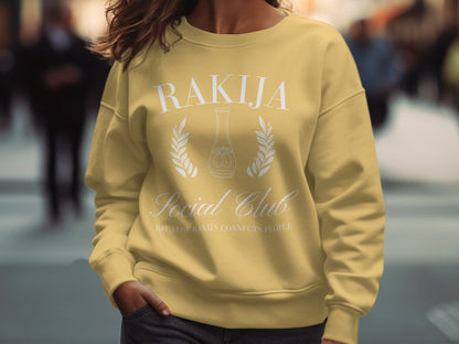 Rakija Social Club Sweatshirt for Enthusiasts