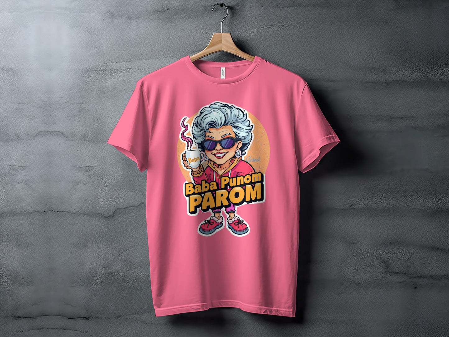 Baba Punom Parom Graphic T-Shirt for Fashionable Style